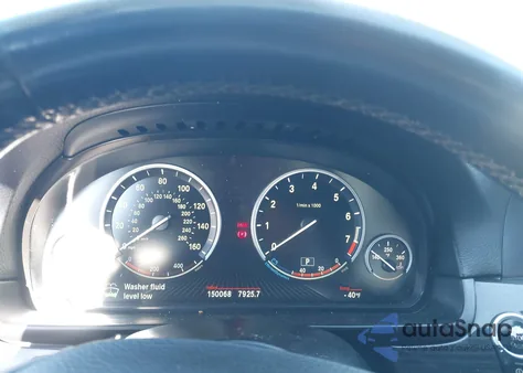 2013 BMW 528I z USA, uszkodzony, nr VIN WBAXG5C51DDY33641